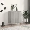 Image de vidaXL Buffet Armoire Latérale avec Pieds Meuble de Rangement Organisateur de Salon Salle de Séjour Intérieur Sonoma 827162