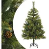 Image de vidaXL Sapin de Noël artificiel articulé avec pommes de pin 120 cm 357700