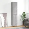 Image de vidaXL Buffet haut Sonoma gris 345x34x180 cm Bois dingénierie 3198823
