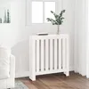 Image de 822567 vidaXL Cache-radiateur Blanc 795x19x84 cm Bois massif de pin