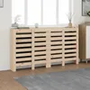 Image de 822611 vidaXL Cache-radiateur 210x21x85 cm Bois massif de pin