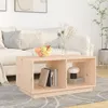 Image de 814434 vidaXL Table basse 80x50x40 cm Bois massif de pin