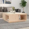 Image de 814519 vidaXL Table basse 100x101x405 cm Bois massif de pin