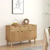 Image de vidaXL Buffet OTTA 114x43x735 cm Bois massif de pin 351297