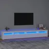 Image de vidaXL Meuble TV avec Lumières LED Centre de Divertissement Rangement Meuble Média Meuble de Salon Salle de Séjour Maison 3152746