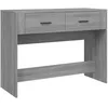 Image de Console - VIDAXL - Sonoma - Bois - Gris - 100 x 39 x 75 cm
