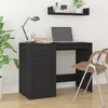Image de 816785 vidaXL Bureau Noir 100x49x75 cm Bois dingénierie