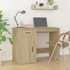 Image de 816787 vidaXL Bureau Chêne sonoma 100x49x75 cm Bois dingénierie