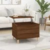 Image de vidaXL Table basse Chêne marron 60x445x45 cm Bois dingénierie 819571