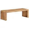 Image de vidaXL Meuble TV 110x33x33 cm bois dacacia massif 351648