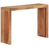 Image de vidaXL Table console 110x30x76 cm bois massif dacacia 351650