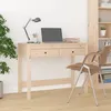 Image de vidaXL Bureau avec tiroirs 100x50x78 cm Bois massif de pin 824643