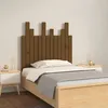 Image de vidaXL Tête de lit murale Marron miel 825x3x80 cm Bois massif de pin 824806
