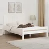 Image de 824869 vidaXL Tête de lit murale Blanc 140x3x60 cm Bois massif de pin