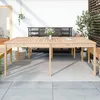 Image de vidaXL Table de jardin 2035x100x76 cm bois massif de pin 823983