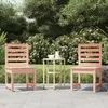 Image de vidaXL Chaises de jardin 2 pcs 405x48x915 cm bois massif de douglas 824030
