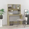 Image de vidaXL Bureau avec étagères Chêne sonoma 102x45x148 cm 823003