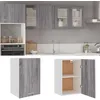 Image de vidaXL Armoire suspendue Lyon Gris Sonoma 395 x 31 x 60 cm Bois dingénierie 826349