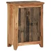 Image de vidaXL Buffet 55x33x75 cm bois massif dacacia et bois de récupération 351601