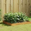 Image de vidaXL Lit Surélevé de Jardin Bac à Fleurs Pot de Plantes Boîte à Fleurs Jardinière de Patio Terrasse Balcon Extérieur 824514