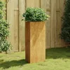 Image de vidaXL Jardinière 40x345x75 cm acier corten 824546