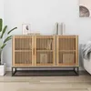 Image de vidaXL Buffet 105x30x65 cm bois dingénierie armoire armoire latérale armoire de rangement armoires placard buffet 352123