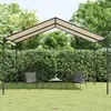 Image de vidaXL Tente à auvent beige 4x4 m acier et tissu 362454