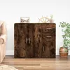 Image de vidaXL Buffet Chêne fumé 91x295x75 cm Bois dingénierie 823274