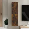 Image de vidaXL Meuble TV mural Chêne fumé 305x30x110 cm 826676