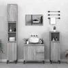 Image de vidaXL Armoire de bain sonoma gris 65x33x60 cm bois dingénierie 819834
