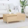 Image de vidaXL Table basse Chêne sonoma 90x50x365 cm Bois dingénierie 821111