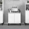 Image de vidaXL Meuble dévier blanc 58x33x60 cm bois dingénierie 821260