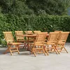 Image de vidaXL Chaises pliantes lot de 8 47 x 63 x 90 cm en bois de teck massif 3155048