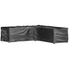 Image de vidaXL Housse de salon de jardin en forme de L 16 oeillets 285x285x70cm 319319
