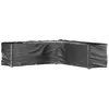 Image de vidaXL Housse de salon de jardin en forme de L 20 oeillets 300x300x90cm 319322