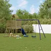 Image de vidaXL Aire de jeux dextérieur bois de pin imprégné ensemble de jeu ensemble de jeu en bois ensemble de terrain de jeu 3155845