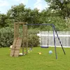 Image de vidaXL Aire de jeux dextérieur bois de pin imprégné ensemble de jeu ensemble de jeu en bois ensemble de terrain de jeu 3155950