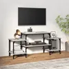 Image de vidaXL Meuble TV Sonoma gris 117x35x52 cm Bois dingénierie 826318