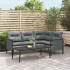 Image de vidaXL Table Basse de Jardin Table dAppoint Table de Café Meuble de Terrasse Patio Arrière-cour Extérieur Moderne 362813