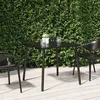 Image de vidaXL Table de jardin anthracite 80x80x71 cm acier 362737