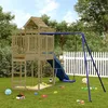 Image de vidaXL Aire de jeux dextérieur bois de pin imprégné ensemble de jeu ensemble de jeu en bois ensemble de terrain de jeu 3156885