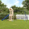 Image de vidaXL Aire de jeux dextérieur bois de pin massif ensemble de jeu ensemble de jeu en bois ensemble de terrain de jeu 3156976