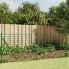 Image de vidaXL Clôture en Treillis Métallique Enclos pour Animaux Clôture de Défense Barrière de Jardin Terrasse Extérieur Vert 154056