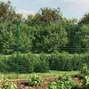 Image de vidaXL Clôture en Treillis Métallique Panneau de Clôture Décoratif Barrière de Protection Jardin Patio Extérieur Vert 154063