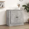 Image de vidaXL Buffet gris béton 70x355x675 cm bois dingénierie 816188