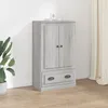 Image de vidaXL Buffet haut sonoma gris 60x355x1035 cm bois dingénierie 816302