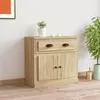 Image de vidaXL Buffet chêne sonoma 70x355x675 cm bois dingénierie 816427