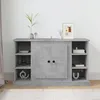 Image de vidaXL Buffet Gris béton 100x355x60 cm Bois dingénierie 816444