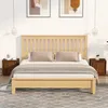 Image de vidaXL Tables de chevet 2pcs chêne marron 44x35x45cm bois dingénierie 819851