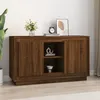 Image de vidaXL Buffet chêne marron 102x35x60 cm bois dingénierie 831884